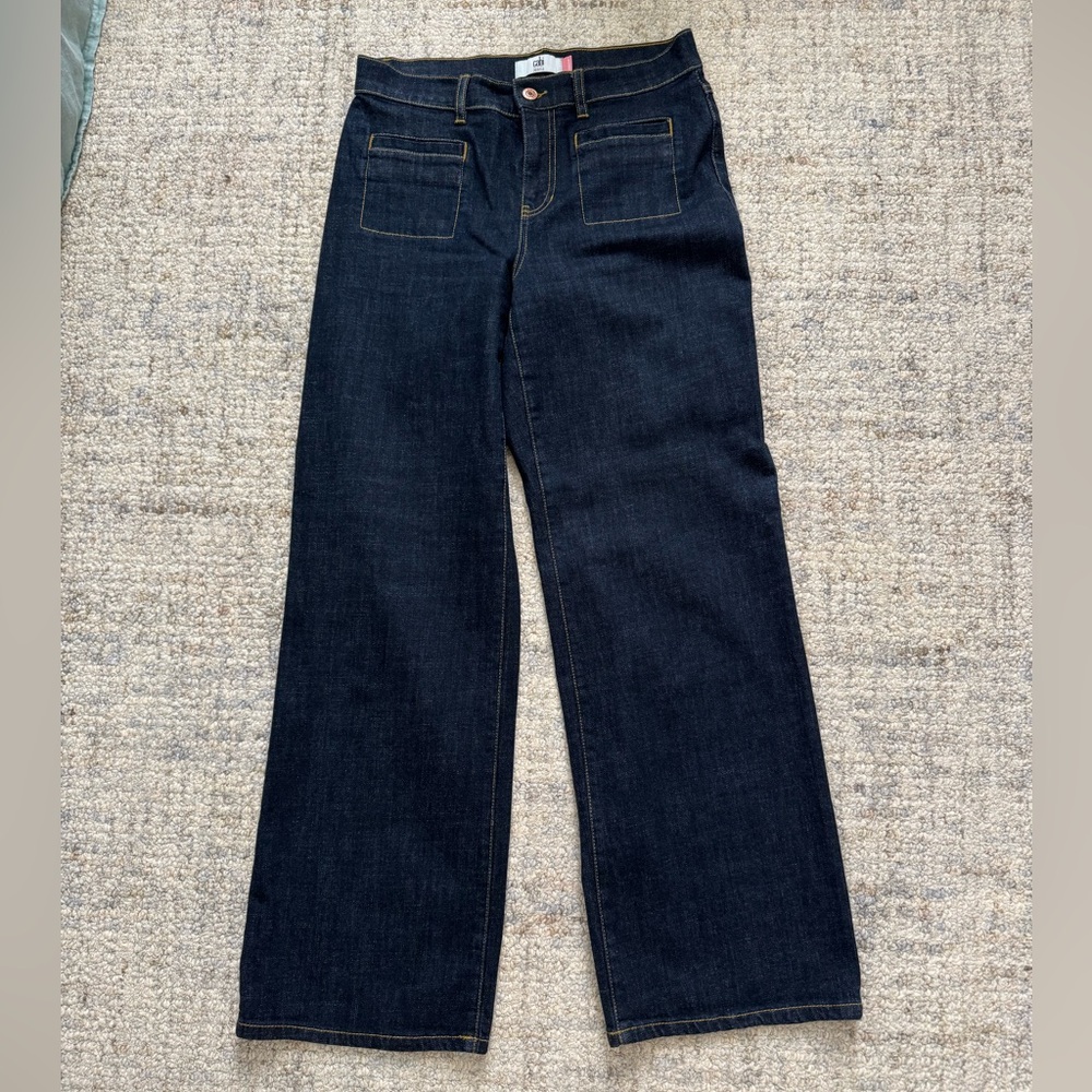CAbi Denim Jeans with Contrast Stitching